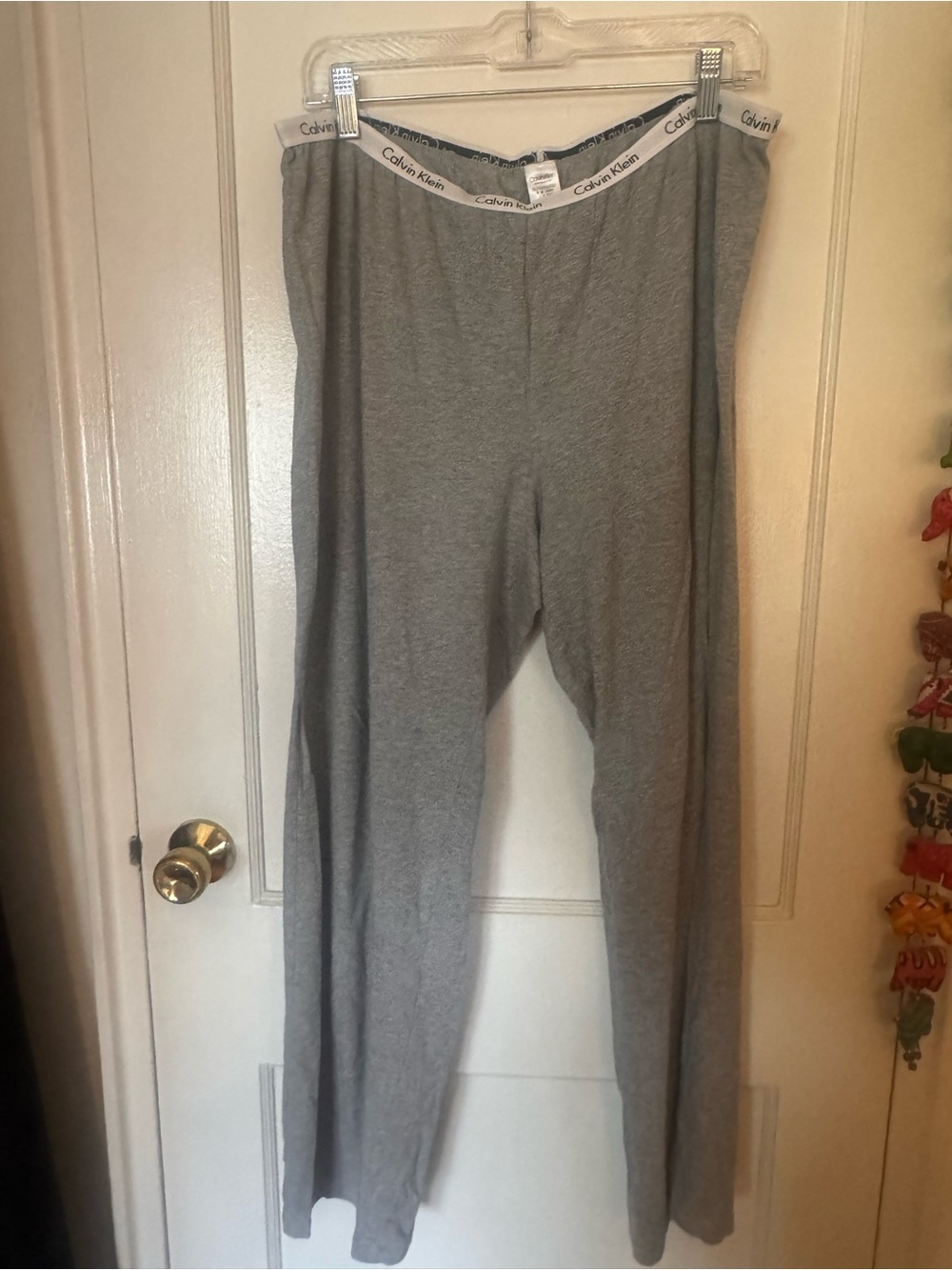 Calvin Klein Light Gray Pajama Pants Lounge Pants XL
